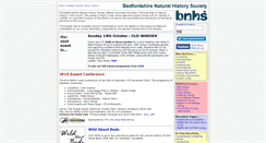 Desktop Screenshot of bnhs.co.uk