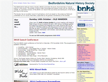 Tablet Screenshot of bnhs.co.uk